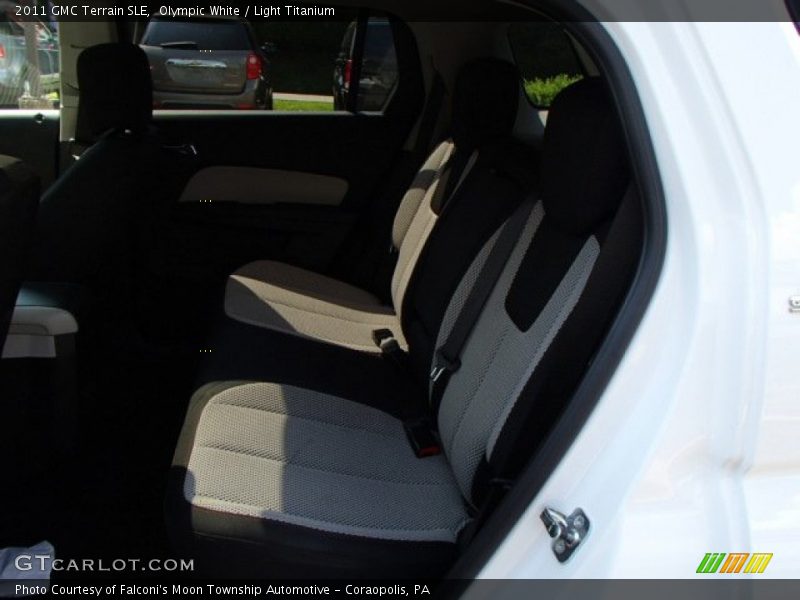 Olympic White / Light Titanium 2011 GMC Terrain SLE
