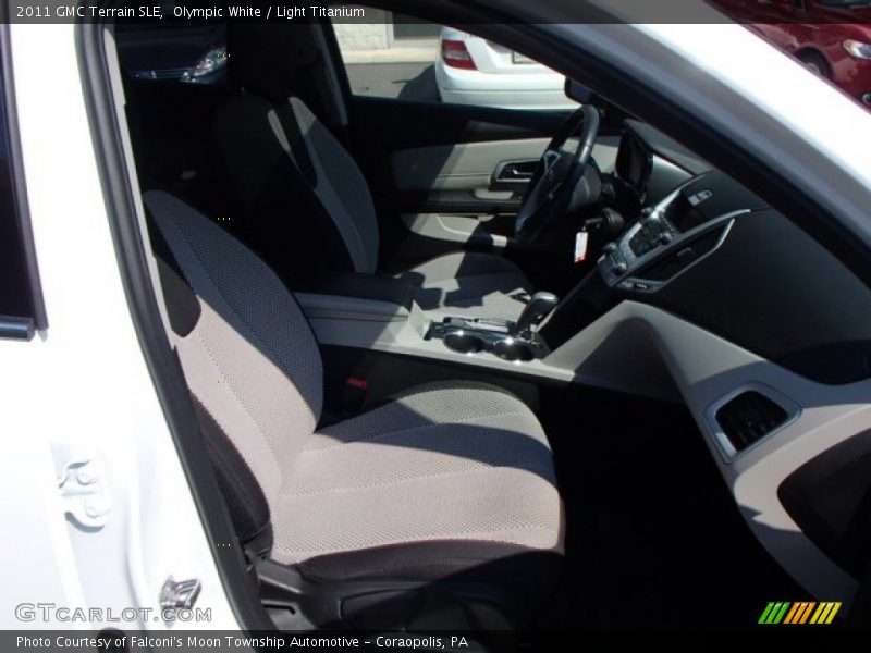 Olympic White / Light Titanium 2011 GMC Terrain SLE