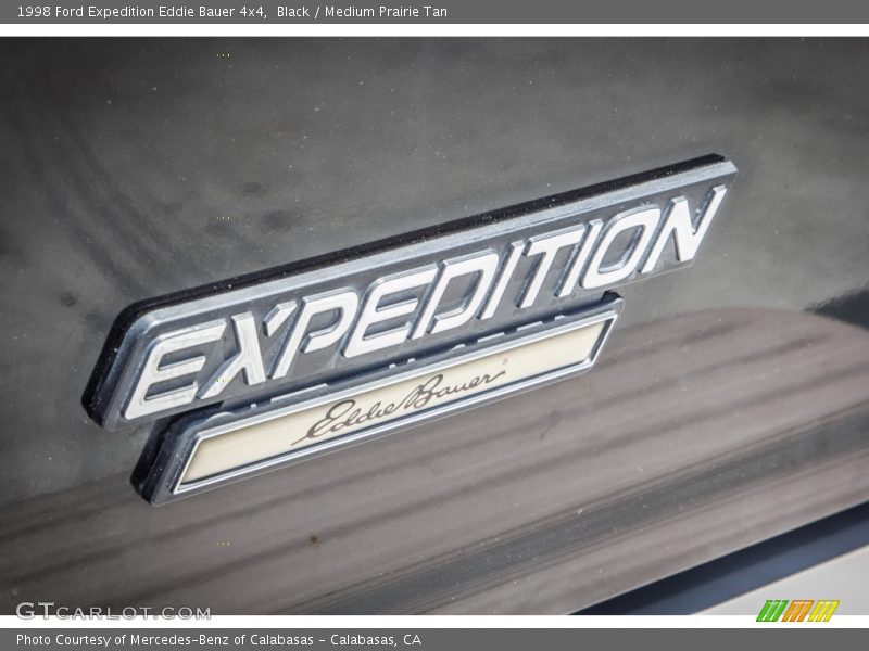 Black / Medium Prairie Tan 1998 Ford Expedition Eddie Bauer 4x4