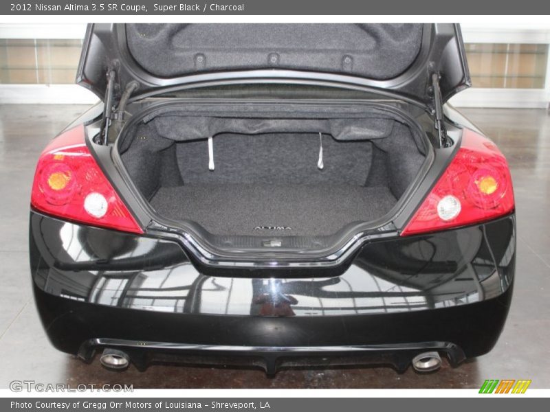 Super Black / Charcoal 2012 Nissan Altima 3.5 SR Coupe