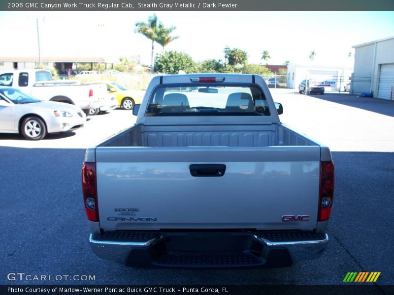 Stealth Gray Metallic / Dark Pewter 2006 GMC Canyon Work Truck Regular Cab