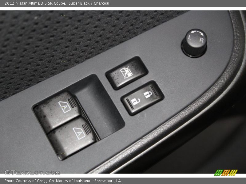 Super Black / Charcoal 2012 Nissan Altima 3.5 SR Coupe