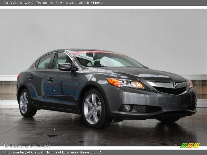 Polished Metal Metallic / Ebony 2013 Acura ILX 2.0L Technology