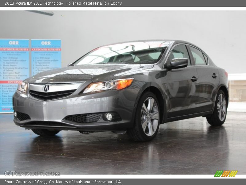 Polished Metal Metallic / Ebony 2013 Acura ILX 2.0L Technology