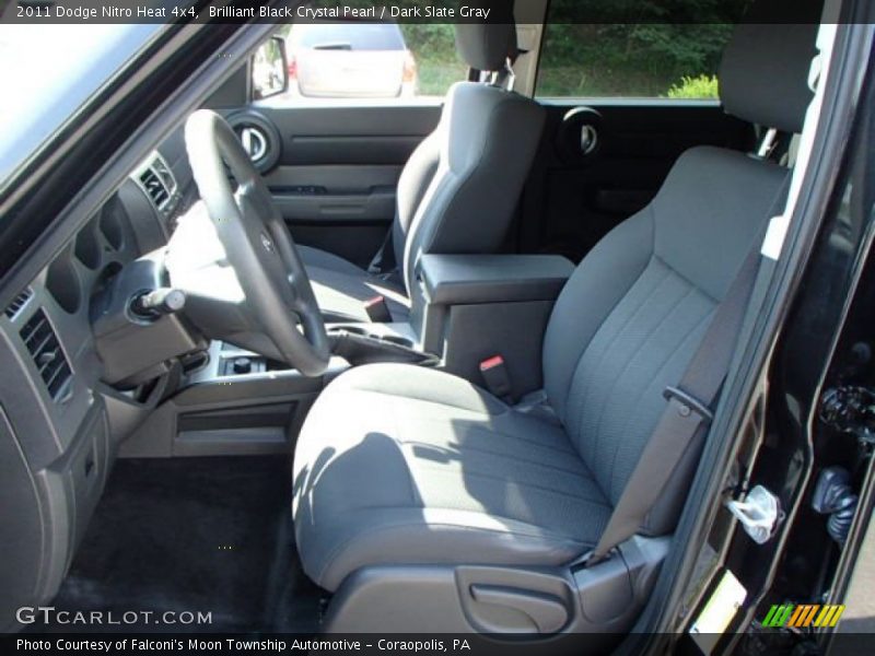 Brilliant Black Crystal Pearl / Dark Slate Gray 2011 Dodge Nitro Heat 4x4