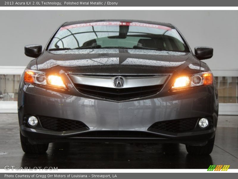 Polished Metal Metallic / Ebony 2013 Acura ILX 2.0L Technology