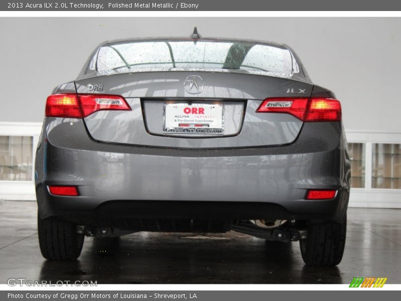 Polished Metal Metallic / Ebony 2013 Acura ILX 2.0L Technology