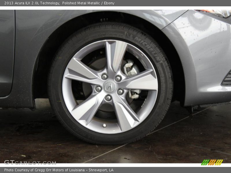 Polished Metal Metallic / Ebony 2013 Acura ILX 2.0L Technology