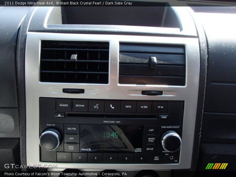 Brilliant Black Crystal Pearl / Dark Slate Gray 2011 Dodge Nitro Heat 4x4