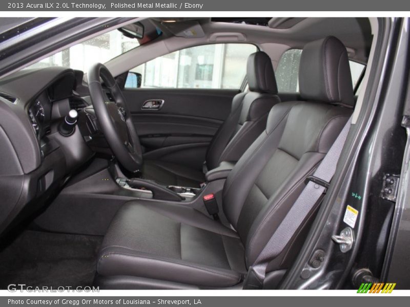 Front Seat of 2013 ILX 2.0L Technology