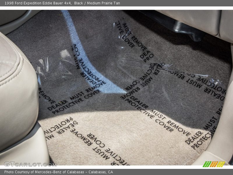 Black / Medium Prairie Tan 1998 Ford Expedition Eddie Bauer 4x4