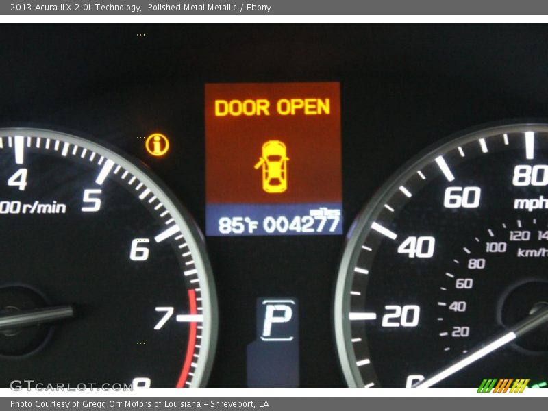 Polished Metal Metallic / Ebony 2013 Acura ILX 2.0L Technology