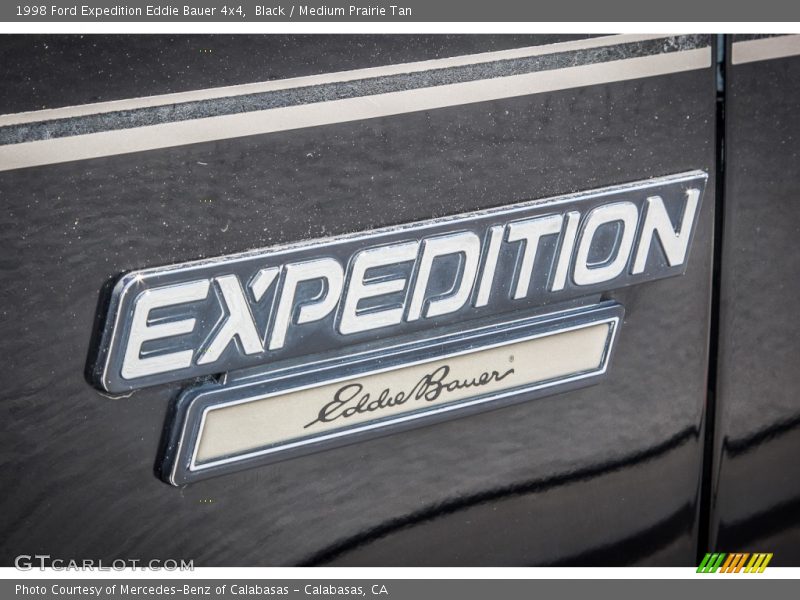 Black / Medium Prairie Tan 1998 Ford Expedition Eddie Bauer 4x4