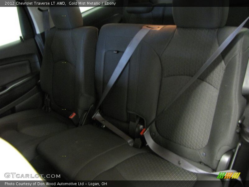 Gold Mist Metallic / Ebony 2012 Chevrolet Traverse LT AWD