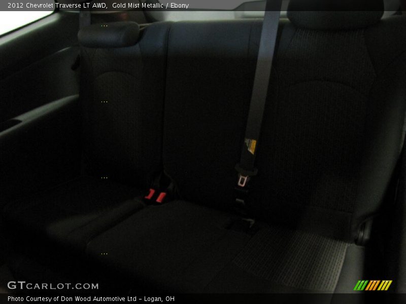 Gold Mist Metallic / Ebony 2012 Chevrolet Traverse LT AWD