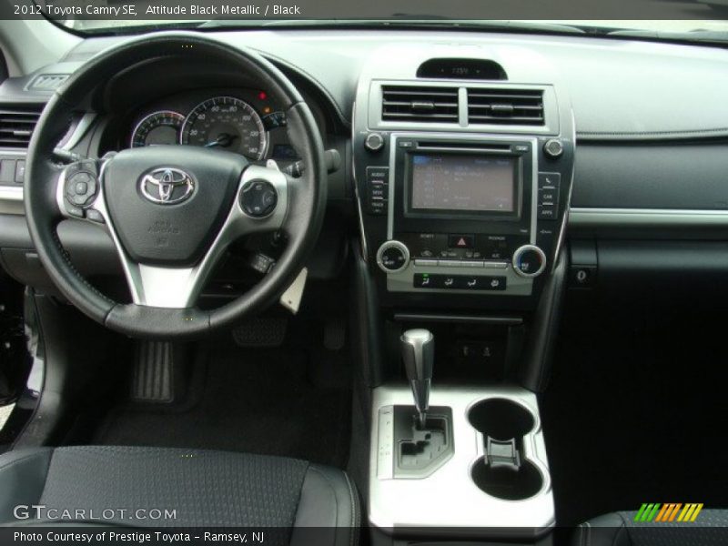 Attitude Black Metallic / Black 2012 Toyota Camry SE