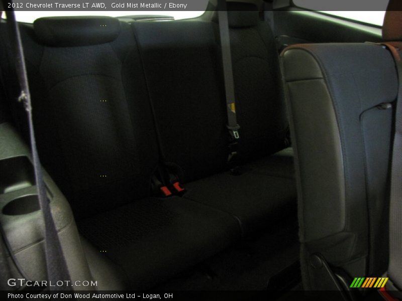 Gold Mist Metallic / Ebony 2012 Chevrolet Traverse LT AWD
