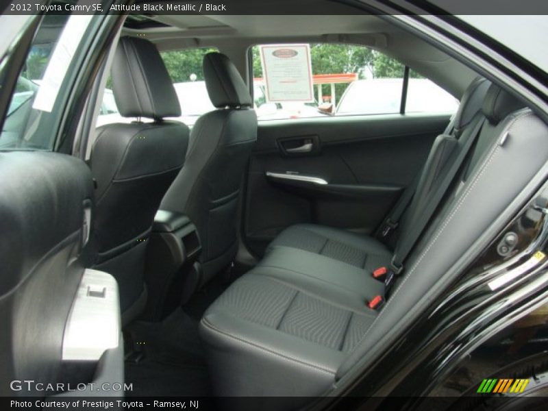 Attitude Black Metallic / Black 2012 Toyota Camry SE