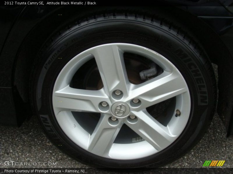 Attitude Black Metallic / Black 2012 Toyota Camry SE