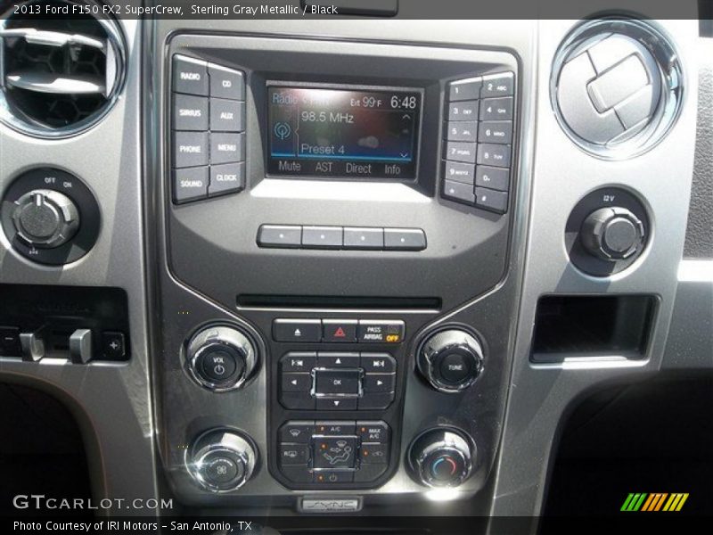 Sterling Gray Metallic / Black 2013 Ford F150 FX2 SuperCrew