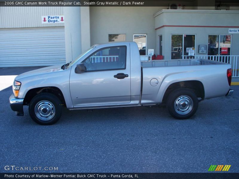 Stealth Gray Metallic / Dark Pewter 2006 GMC Canyon Work Truck Regular Cab