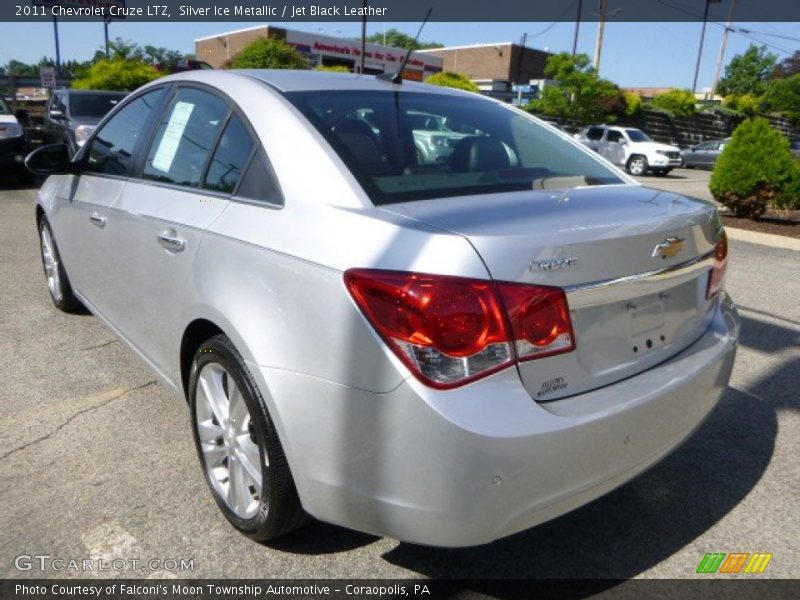 Silver Ice Metallic / Jet Black Leather 2011 Chevrolet Cruze LTZ