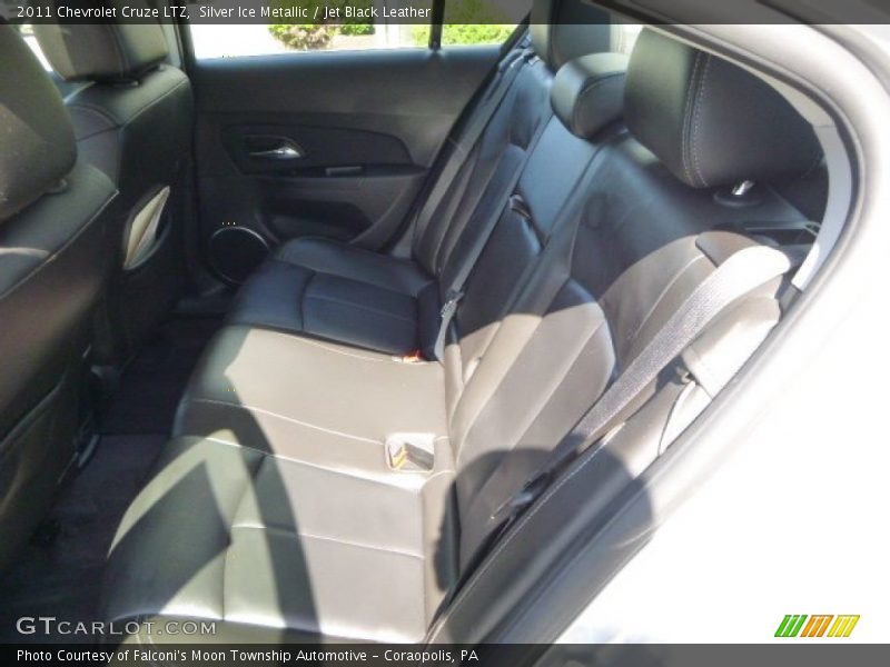 Silver Ice Metallic / Jet Black Leather 2011 Chevrolet Cruze LTZ