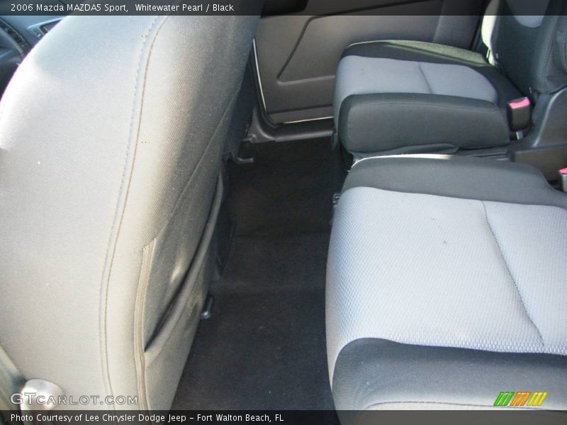 Whitewater Pearl / Black 2006 Mazda MAZDA5 Sport
