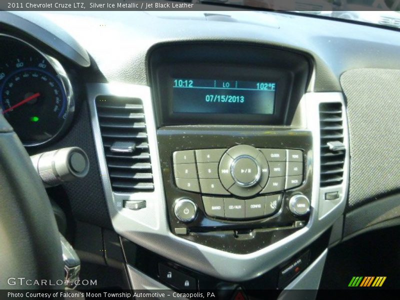 Silver Ice Metallic / Jet Black Leather 2011 Chevrolet Cruze LTZ
