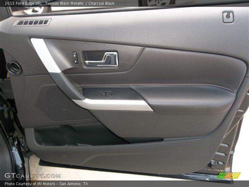 Tuxedo Black Metallic / Charcoal Black 2013 Ford Edge SEL