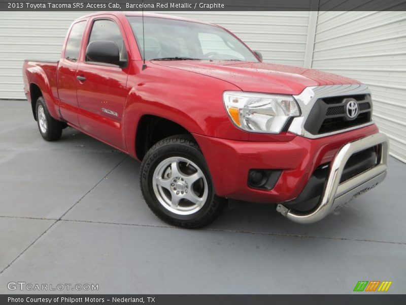 Barcelona Red Metallic / Graphite 2013 Toyota Tacoma SR5 Access Cab