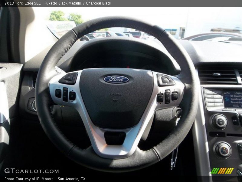 Tuxedo Black Metallic / Charcoal Black 2013 Ford Edge SEL