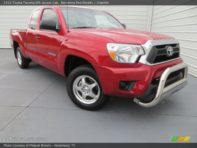 Barcelona Red Metallic / Graphite 2013 Toyota Tacoma SR5 Access Cab