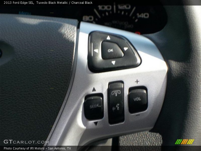 Tuxedo Black Metallic / Charcoal Black 2013 Ford Edge SEL