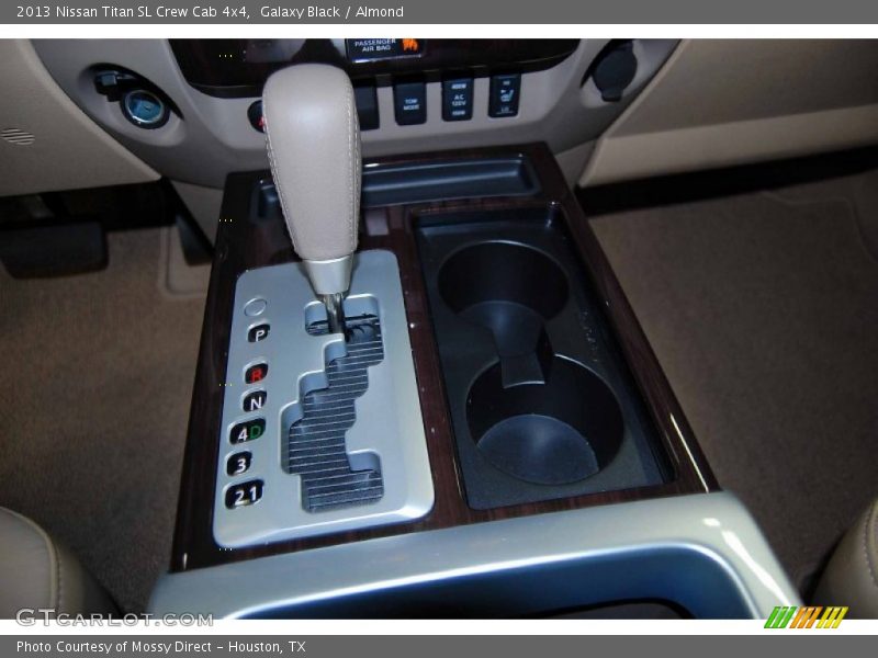 Galaxy Black / Almond 2013 Nissan Titan SL Crew Cab 4x4