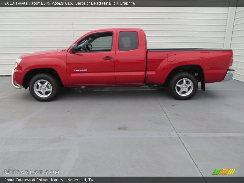 Barcelona Red Metallic / Graphite 2013 Toyota Tacoma SR5 Access Cab