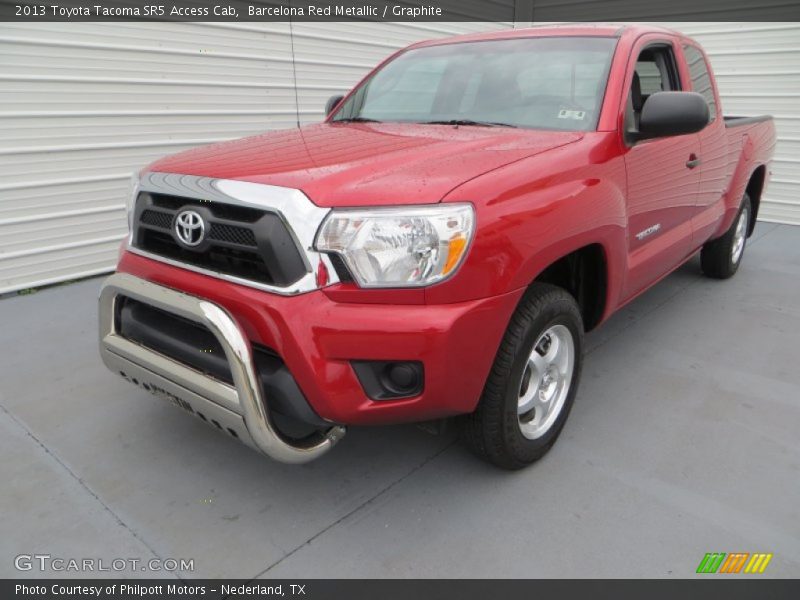 Barcelona Red Metallic / Graphite 2013 Toyota Tacoma SR5 Access Cab