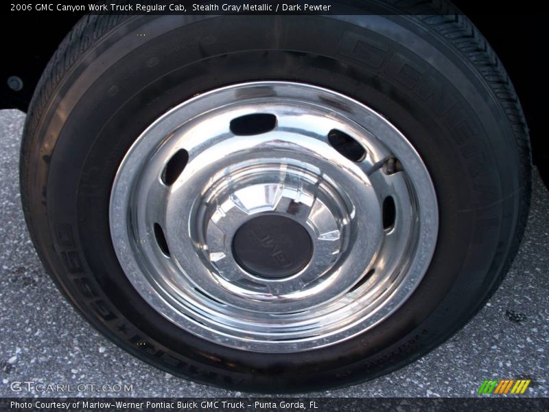 Stealth Gray Metallic / Dark Pewter 2006 GMC Canyon Work Truck Regular Cab