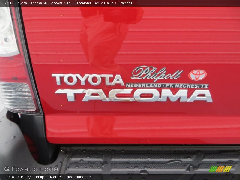 Barcelona Red Metallic / Graphite 2013 Toyota Tacoma SR5 Access Cab