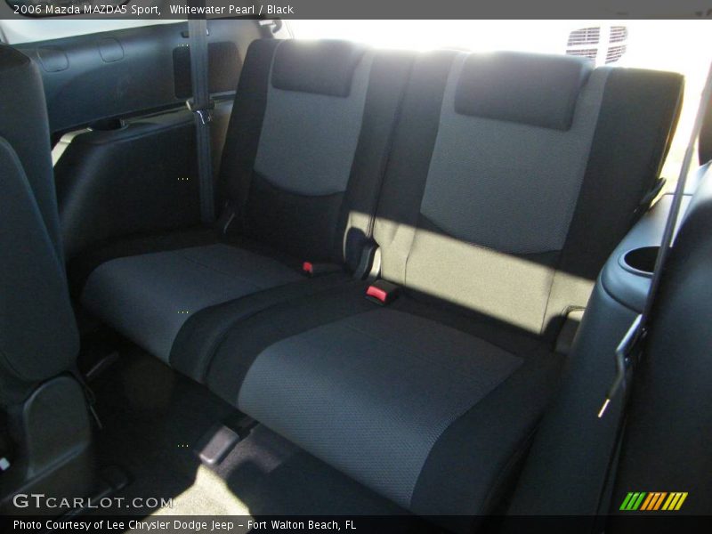 Whitewater Pearl / Black 2006 Mazda MAZDA5 Sport