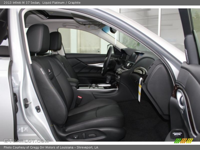Liquid Platinum / Graphite 2013 Infiniti M 37 Sedan