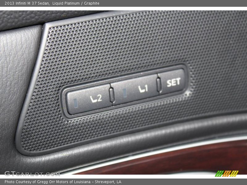 Liquid Platinum / Graphite 2013 Infiniti M 37 Sedan