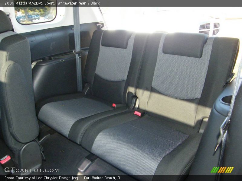 Whitewater Pearl / Black 2006 Mazda MAZDA5 Sport