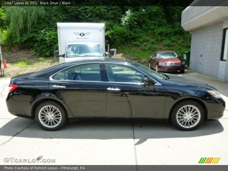 Black Onyx / Black 2007 Lexus ES 350