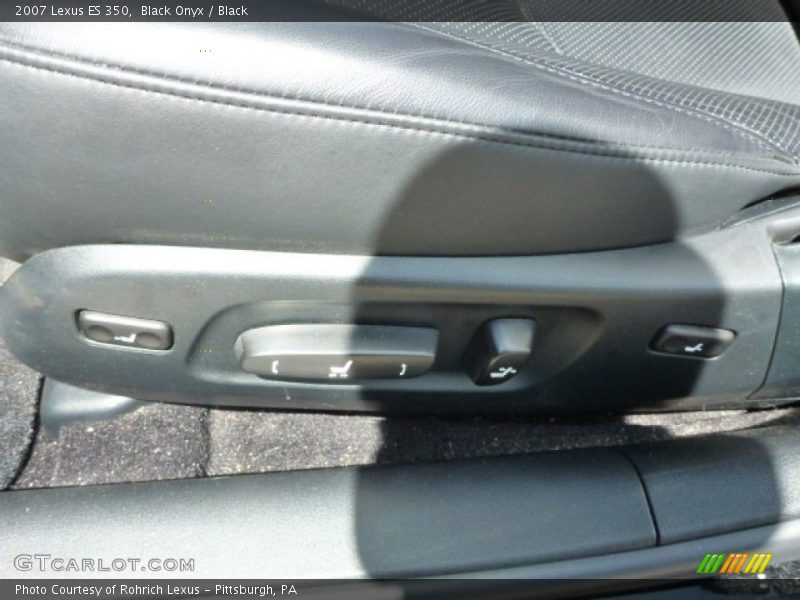 Black Onyx / Black 2007 Lexus ES 350