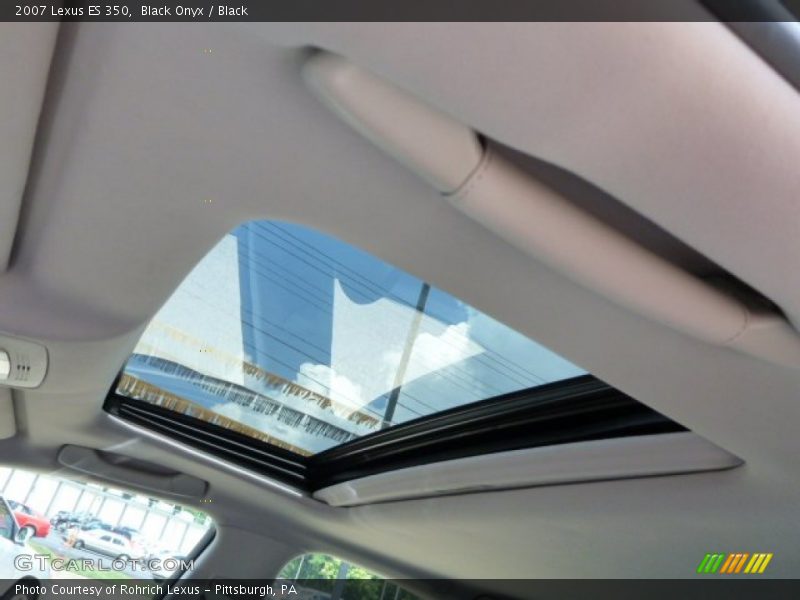 Black Onyx / Black 2007 Lexus ES 350