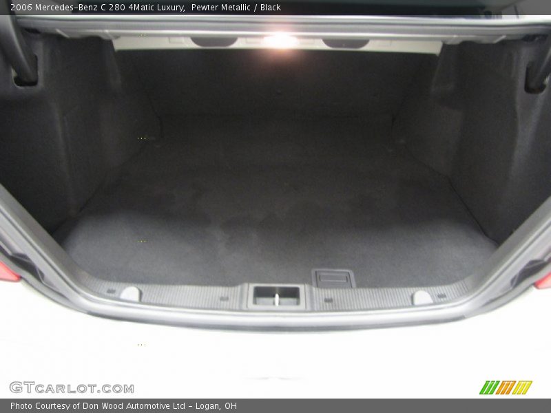 Pewter Metallic / Black 2006 Mercedes-Benz C 280 4Matic Luxury