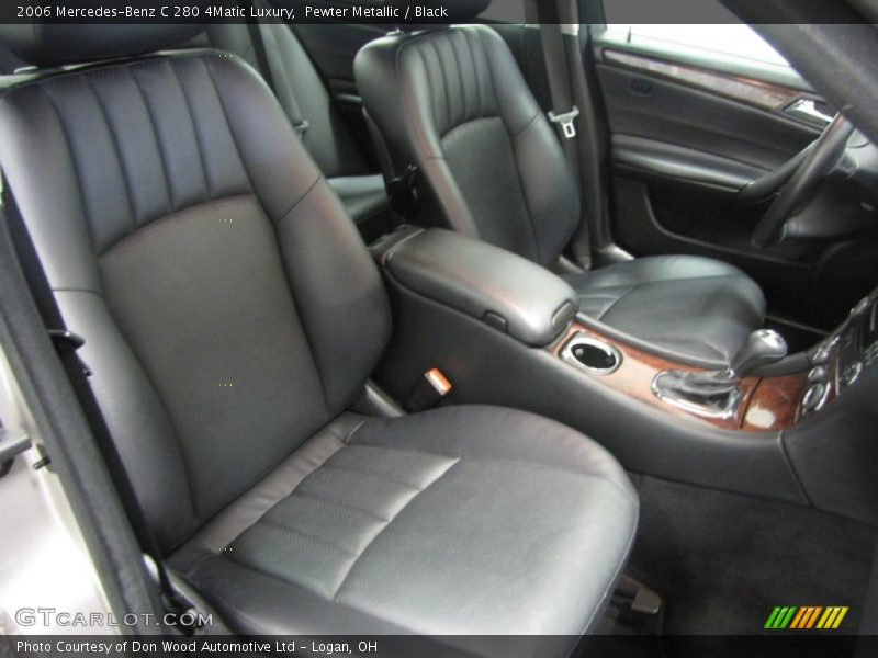 Pewter Metallic / Black 2006 Mercedes-Benz C 280 4Matic Luxury