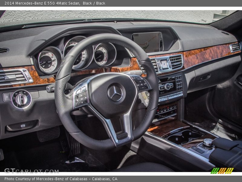 Dashboard of 2014 E 550 4Matic Sedan