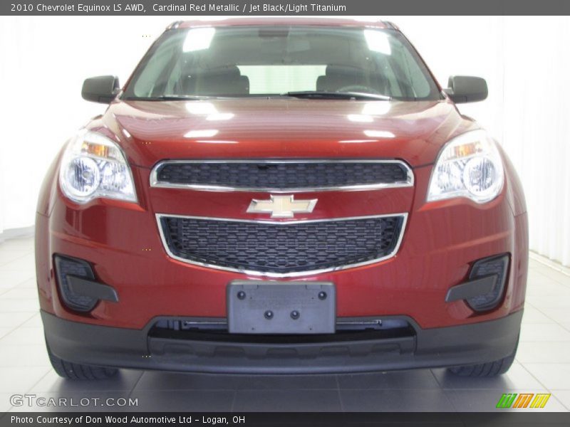 Cardinal Red Metallic / Jet Black/Light Titanium 2010 Chevrolet Equinox LS AWD